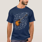 Sunburst Electric Guitar Shirt (Voorkant)