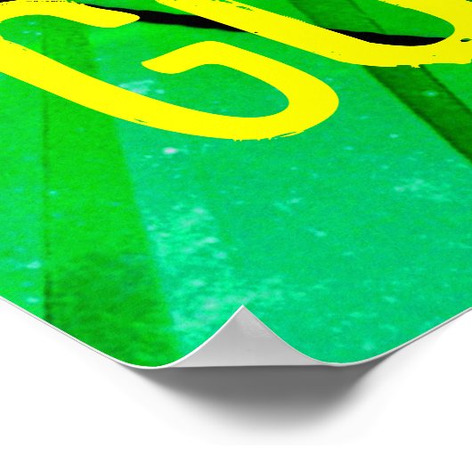 Sunburst en Net Soccer Goalie Poster (Hoek)