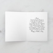 Sunburst Flowers Moederdag Kaart (Binnen)