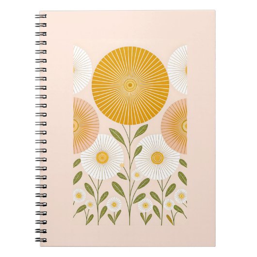 Sunburst Garden Notitieboek (Voorkant)