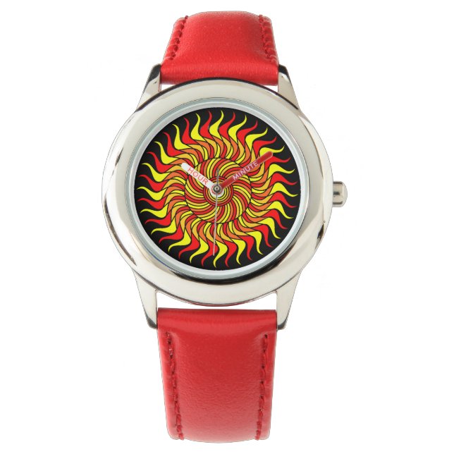 Sunburst Horloge (Voorkant)