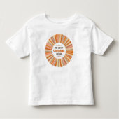 Sunburst "Jij bent mijn zonneschijn" Kinder Shirts (Voorkant)