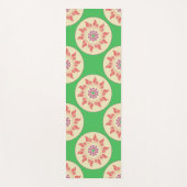 Sunburst Mandala Peaceful Yoga Mat (Voorkant)