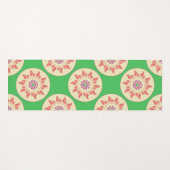 Sunburst Mandala Peaceful Yoga Mat (Voorkant (horizontaal))