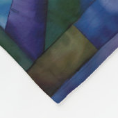 Sunburst Medallion Quilt Fleece Deken (Hoek)