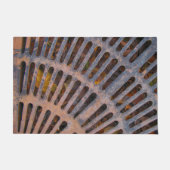Sunburst Metal Grate in Old Montreal Deuren Mat (Voorkant)