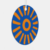 Sunburst Metalen Ornament (Voorkant Rechts)