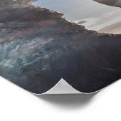 Sunburst on people in Ice Cave Poster (Hoek)