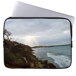 Sunburst on the Ocean, Laptop Sleeve