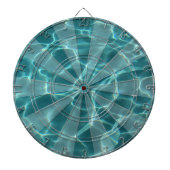 Sunburst Pattern Overlay op Foto Dartbord (Voorkant)