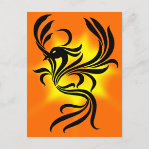 Sunburst Phoenix Briefkaart