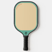 Sunburst Pickleball Paddle Sjabloon (Achterkant)
