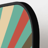 Sunburst Pickleball Paddle Sjabloon (Links Detail)