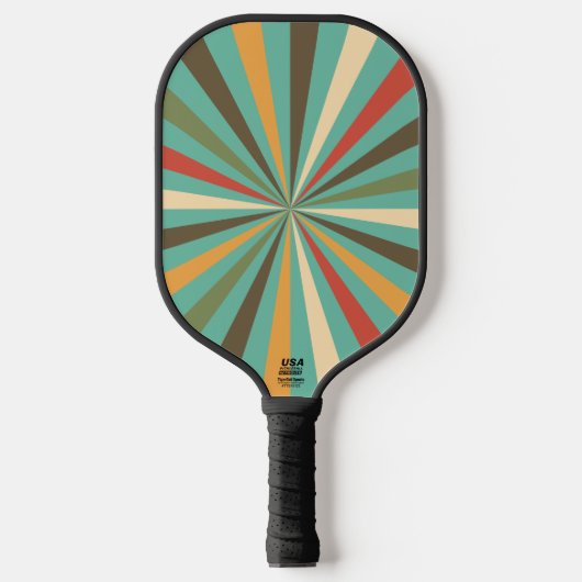 Sunburst Pickleball Paddle Sjabloon (Voorkant)