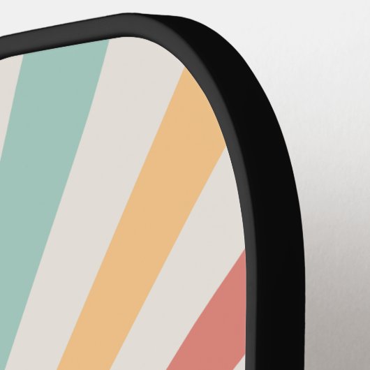 Sunburst Pickleball Paddle Sjabloon (Links Detail)