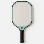 Sunburst Pickleball Paddle Sjabloon (Achterkant)