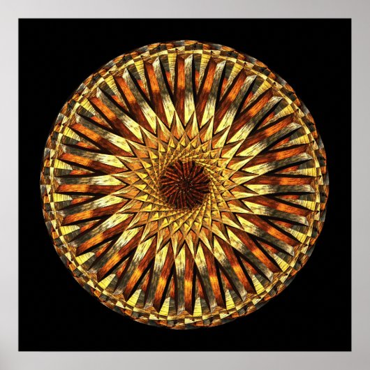 Sunburst Poster (Voorkant)