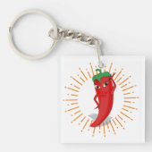 Sunburst Red Hot Pepper Diva Sleutelhanger (voorkant)