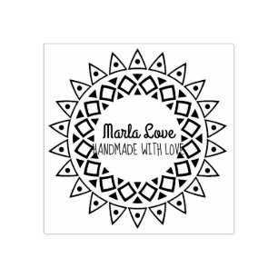 SUNBURST retour adres stempel