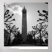 Sunburst, Sather Tower, februari 1966 Poster (Voorkant)