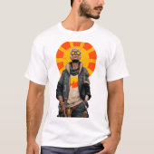 Sunburst Scout – Post-Apocalyptic Hero Portrait T-shirt (Voorkant)
