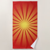 Sunburst Strandlaken (Voorkant)