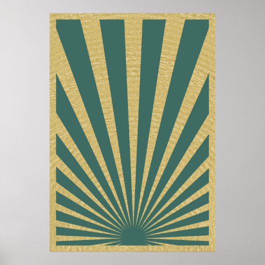 Sunburst stripes posters (Voorkant)