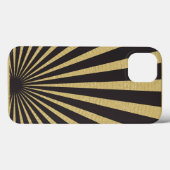 Sunburst stripes posters Case-Mate iPhone case (Achterkant (horizontaal))