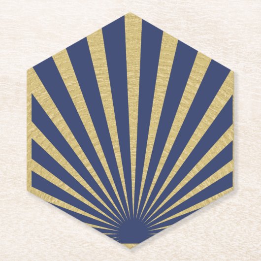 Sunburst stripes posters kartonnen onderzetters (Voorkant)