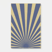 Sunburst stripes posters post-it® notes (Voorkant)