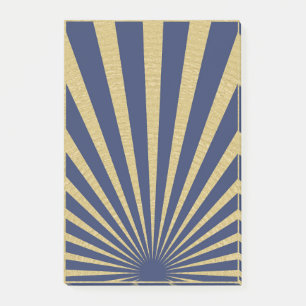 Sunburst stripes posters post-it® notes