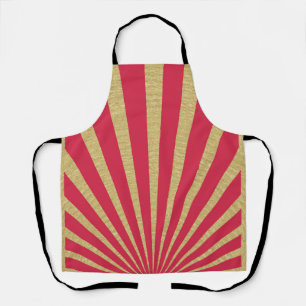 Sunburst stripes posters schort