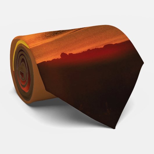 Sunburst Sunrise Lake Powell Stropdas (Opgerold)