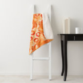 Sunburst Swirl Boho Sherpa Blanket Sherpa Deken (In situ)