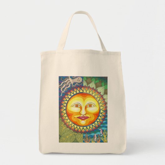 Sunburst Tote Bag (Voorkant)