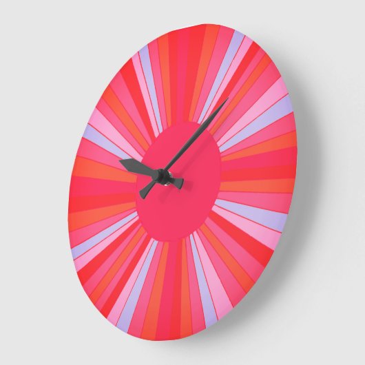 Sunburst Wall-klok Grote Klok (Hoek)