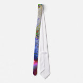 Sunburst White Lijst Stropdas (Achterkant)