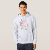Sunburst Zee Turtle Hoodie (Voorkant volledig)