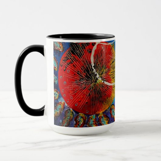 Sunburst Zonnebloem Mok (Links)