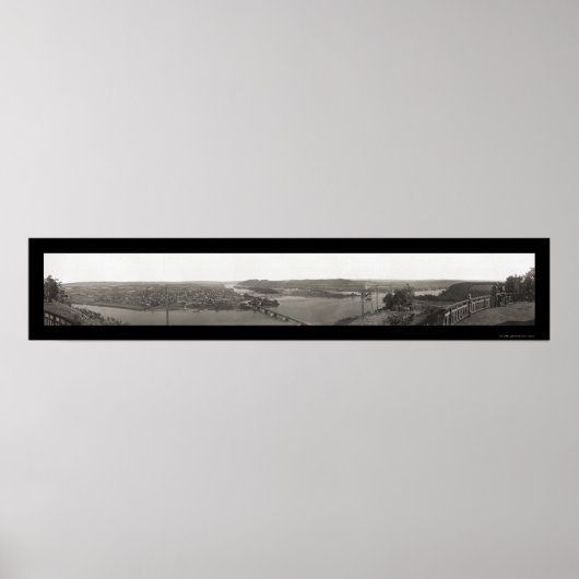 Sunbury Northumberland Foto 1904 Poster (Voorkant)