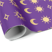 Sund en Moon Designer Wrapping Paper Cadeaupapier (Rol Hoek)