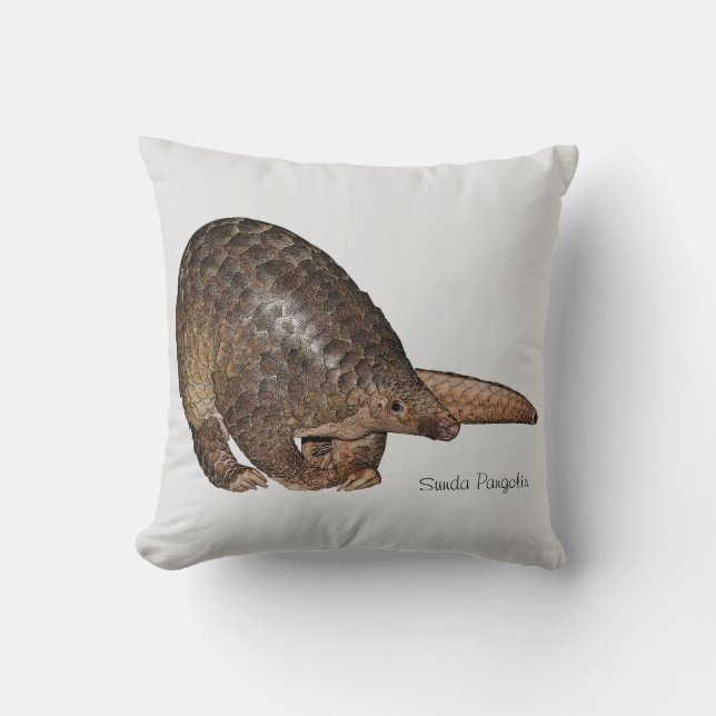 Sunda Pangolin Pillow Kussen (Voorkant)