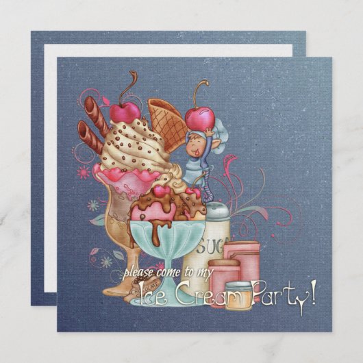 Sundae Chef Kaart (Voorkant / Achterkant)