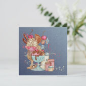 Sundae Chef Kaart (Staand voorkant)