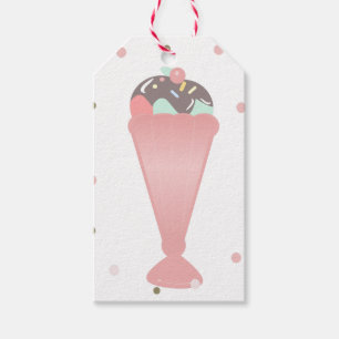 Sundae Cup Diner Birthday Party Cadeaulabel