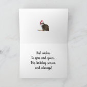 Sundae, de Kerstkat Kaart (Binnen)