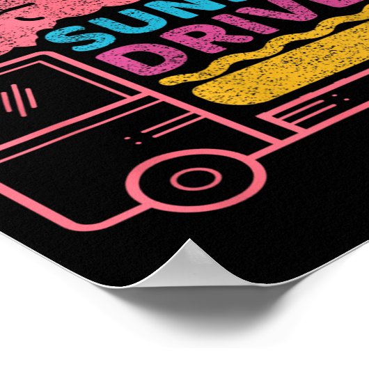 Sundae Driver Weed Strain Poster (Hoek)