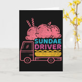 Sundae Driver Wiet Soort Kaart (Gele Bloem)