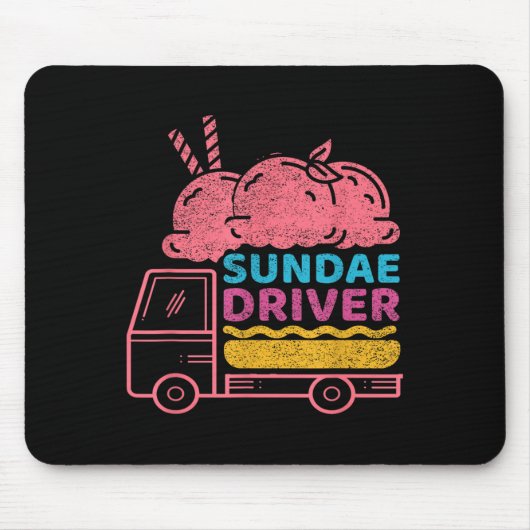 Sundae Driver Wietsoort  Muismat (Voorkant)