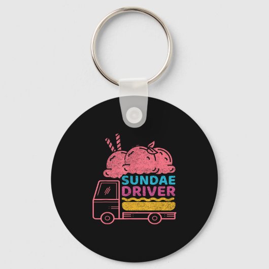 Sundae Driver Wietsoort  Sleutelhanger (Voorkant)